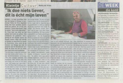 INTERVIEWstreekkrant13092019 kopie